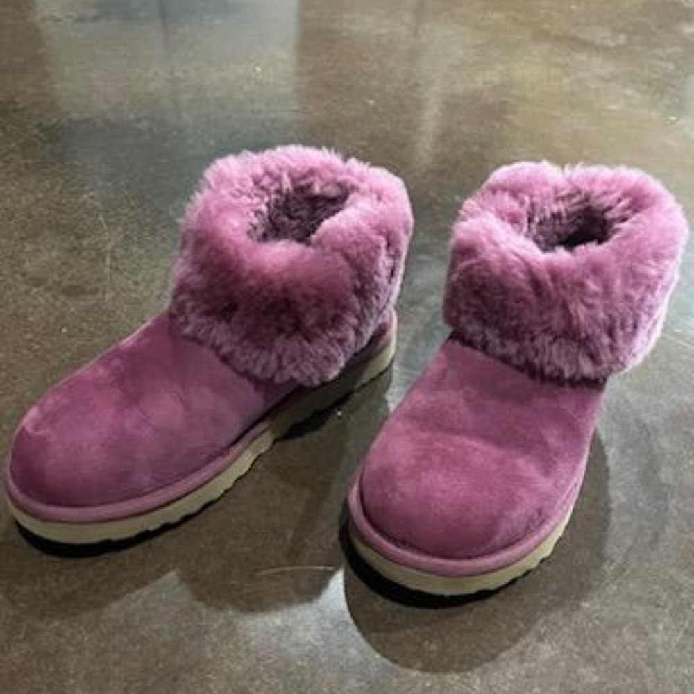Ugg Boots Ladies Magenta size 7 - Picture 6 of 8